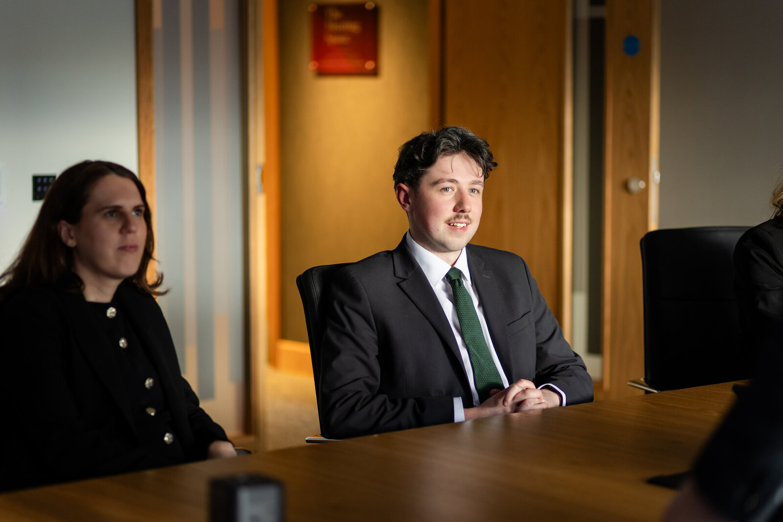 NIYSA members collaborating in boardroom session