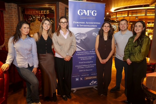 GMcG forensic accounting sponsors at networking event